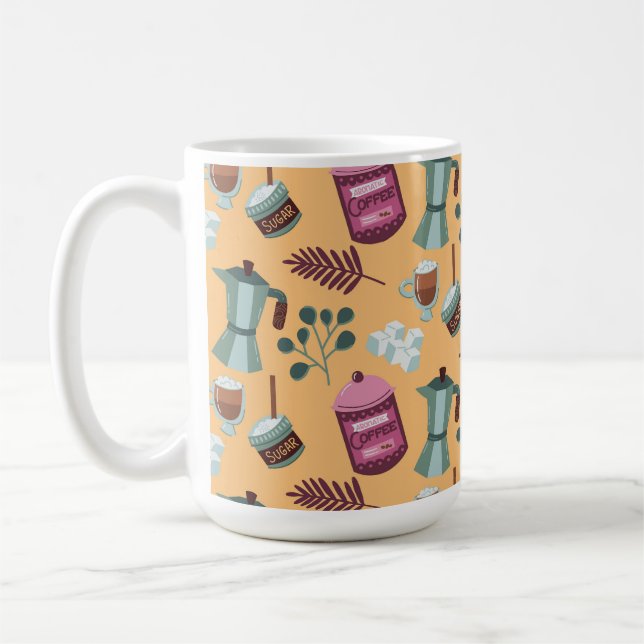Café Desenho de caneca Two-Tone  (Esquerda)