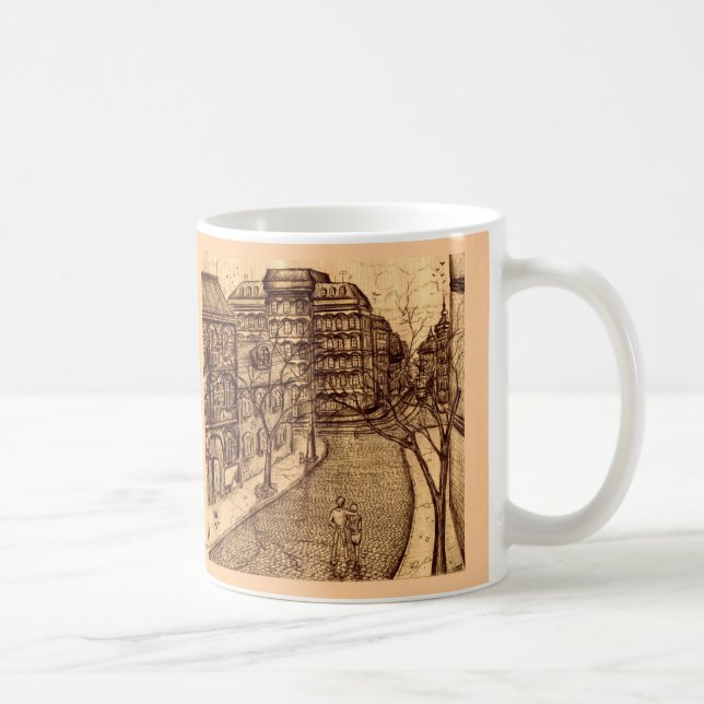 Café Design da caneca de Europa (Direita)