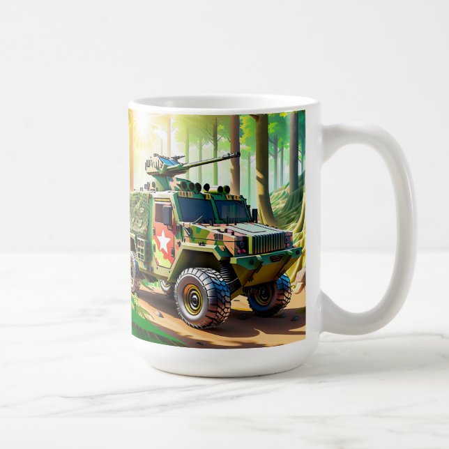Café Design da caneca de início de batalha (Direita)