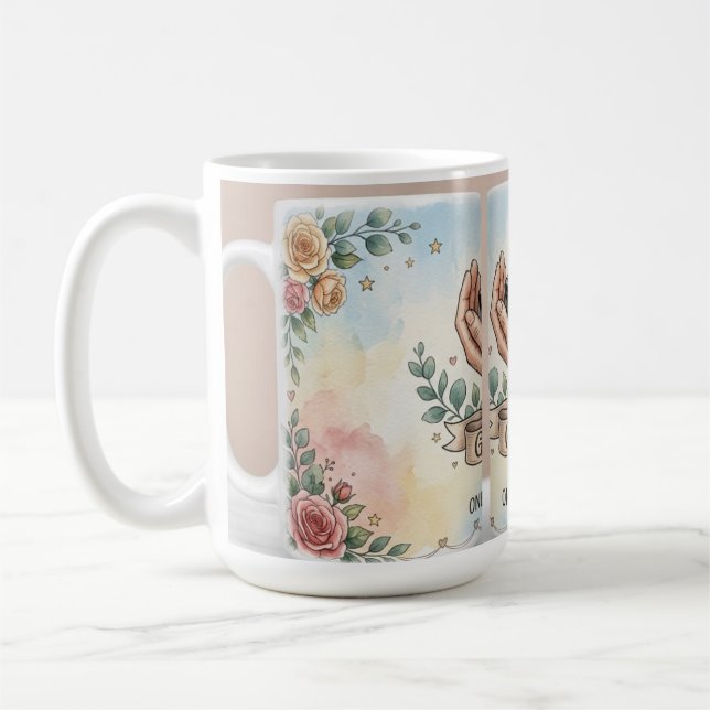 Café Design de Caneca de Cachorro Golden Retriever Gent (Esquerda)