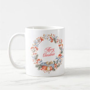 Café Design de caneca e copos de Natal felizes