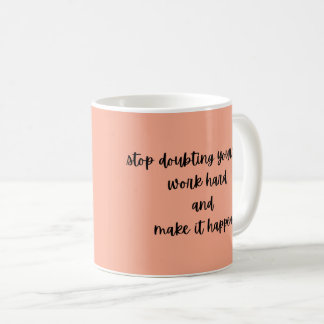 Café design de caneca motivadora mais recente para você