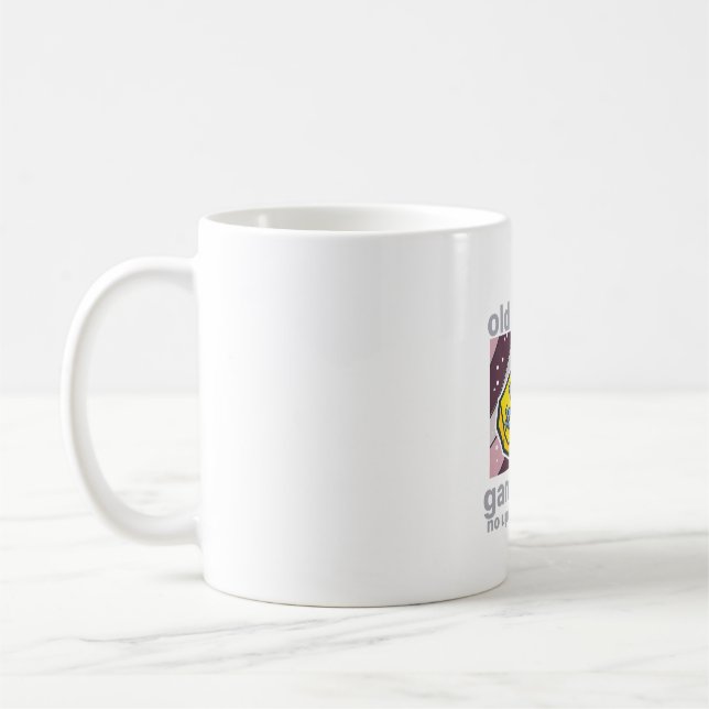 Café Design de Caneca Retro para Pai Gamer Old School (Esquerda)