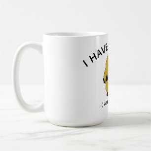 Café Design de Citação de Caneca de Pato Engraçado