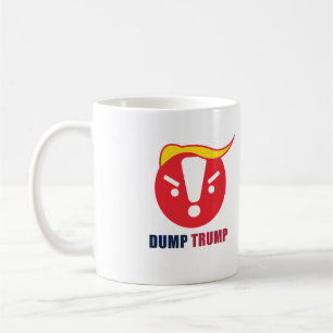 Café Despeje a caneca de Emoji do trunfo/o copo brancos
