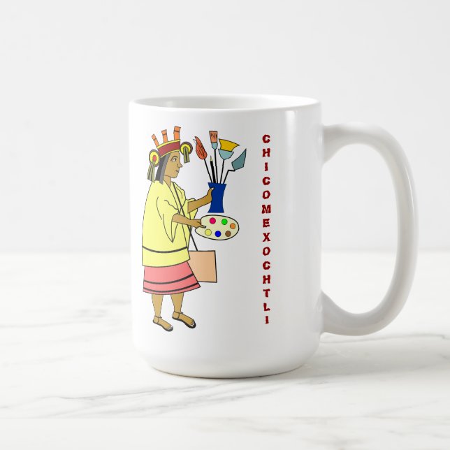 Café Deus do consumidor de Chicomexochtli da caneca dos (Direita)