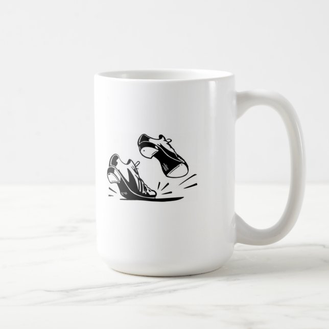 Café Diário eu sou caneca da dança de torneira de (Direita)