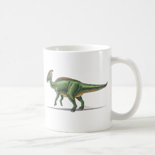 Café Dinossauro de Parasaurolophus da caneca