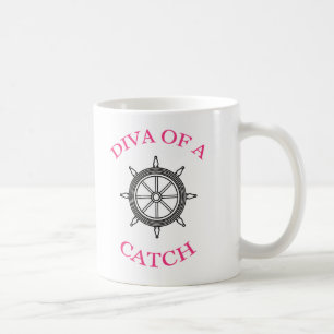 Café DIVA DE UMA caneca de captura