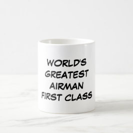 Café Do "classe de aviador mundo caneca da grande