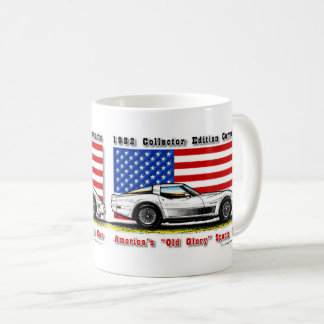 Café Do coletor da edição de Corveta caneca 1982 de