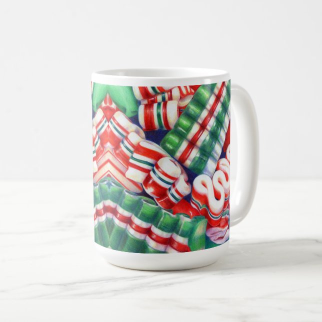 Café DOCE DE FITA Caneca Alta Branca (Frente Esquerda)
