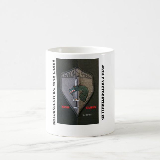 Café Dragonslayers: Caneca dos jogos de mente (Centro)