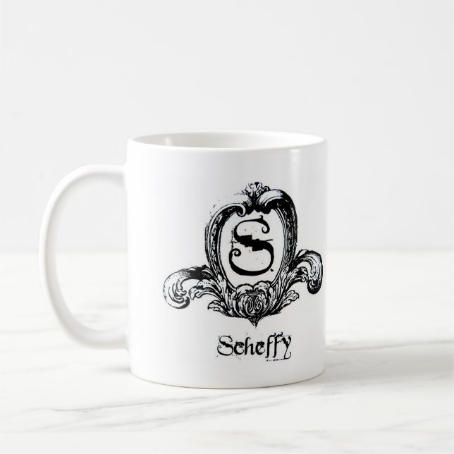 Café Dy Lys de Fluer da caneca de Scheffy (Esquerda)