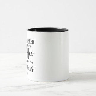 Café e caneca de Jesus