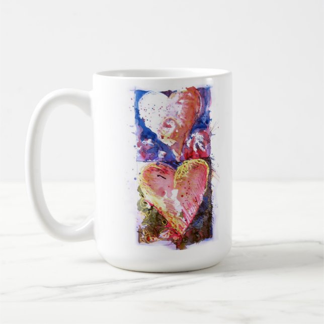 Café e caneca do amor (Esquerda)