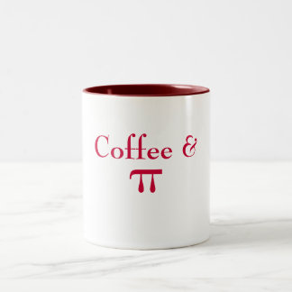 Café e caneca do Pi