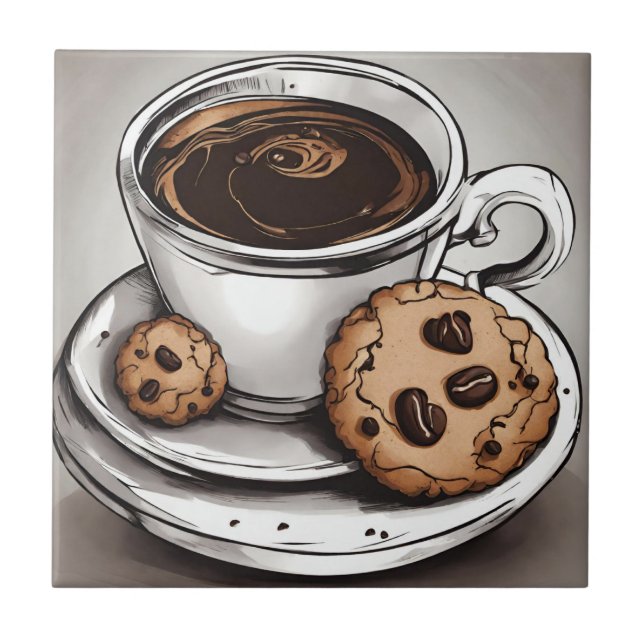 Café e cookies (Frente)