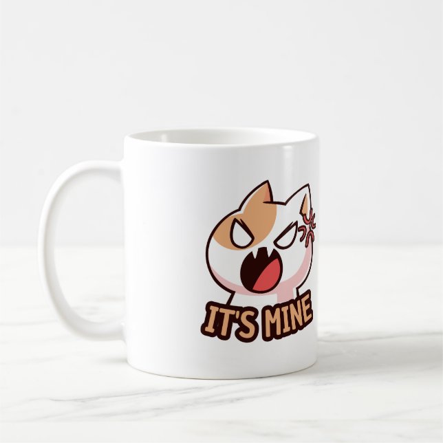 Café É minha caneca de gato rabugenta | Introdução (Esquerda)