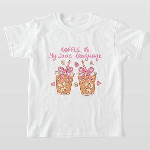 Café É Minha Linguagem do Amor – Camiseta Feminina