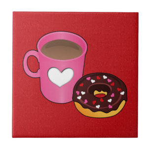Café e rosquinha dos namorados