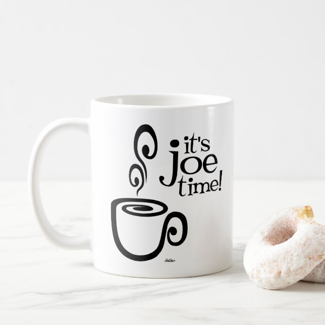 Café É tempo de Joe! Caneca (Com Donut)
