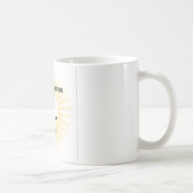 Café É um Grande Dia para a Caneca de Hockey (Direita)