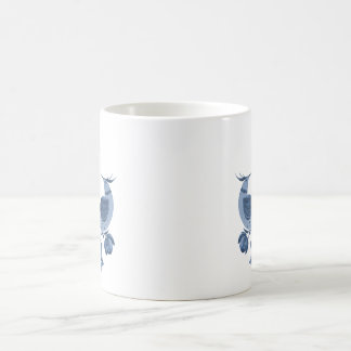 Café Elegante Caneca de Cerâmica com Arte Popular de Pá