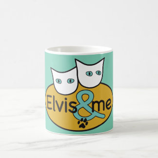 Café "Elvis & MIM" caneca do clássico do Aqua de 11