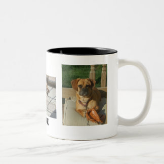 Café Em Dois Tons 003, 167, 166, caneca de Puggle