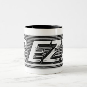 Café Em Dois Tons "2 EZY" - caneca de efeito cromático clara masculi