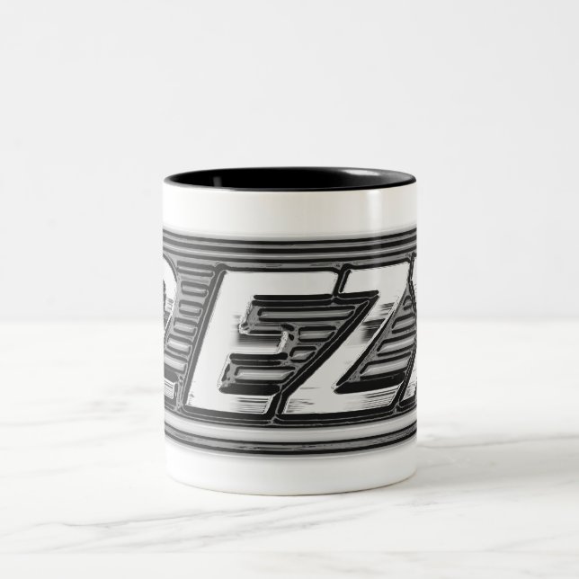 Café Em Dois Tons "2 EZY" - caneca de efeito cromático clara masculi (Centro)