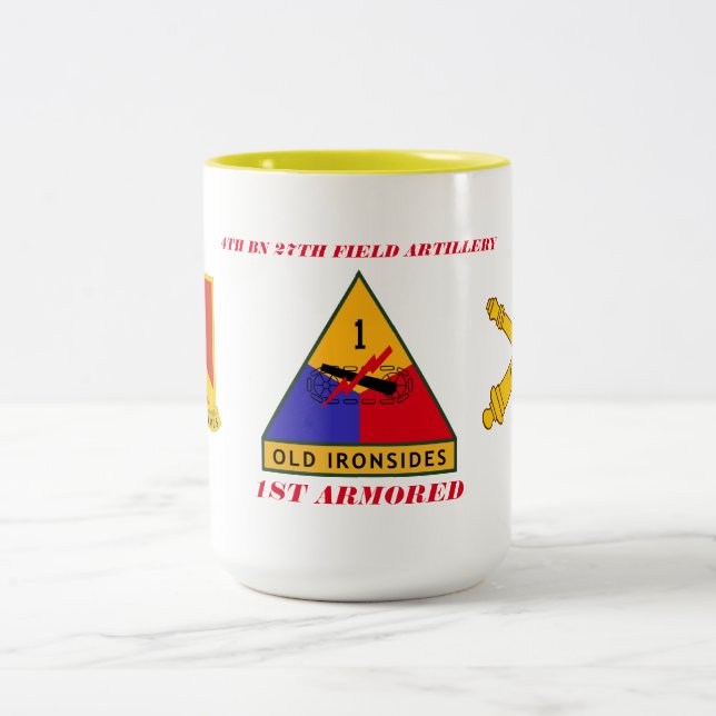 Café Em Dois Tons 4o CANECA BLINDADA da ARTILHARIA DE EXÉRCITO DE (Centro)
