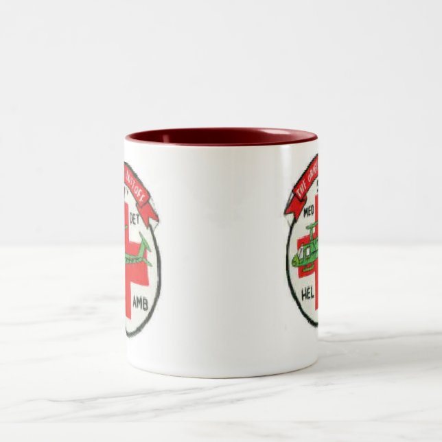 Café Em Dois Tons 57th CANECA ORIGINAL do REMENDO da UNIDADE de (Centro)