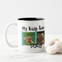A caneca da foto do animal de estimação meus