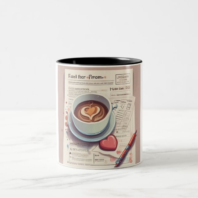 Café Em Dois Tons A Caneca da Prescrição Diária: Sua Dose de Felicid (Centro)