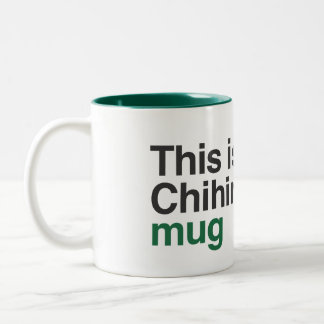 Café Em Dois Tons A caneca de Chihiro
