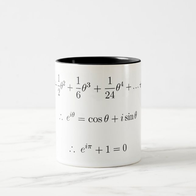 Café Em Dois Tons A caneca de Euler (Centro)
