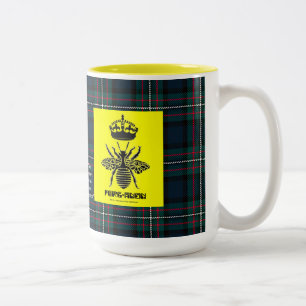 Café Em Dois Tons A caneca de Ferganon casou-se no clã de Ferguson