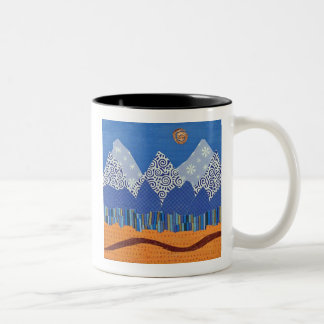 Café Em Dois Tons A caneca de Teton