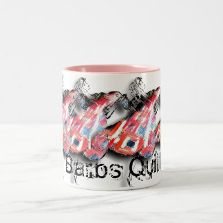 Café Em Dois Tons A caneca estofando de Barb