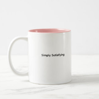 Café Em Dois Tons A caneca interior Salmão de duas cores