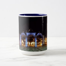 Café Em Dois Tons A cidade de Ponta Delgada bloqueia a caneca