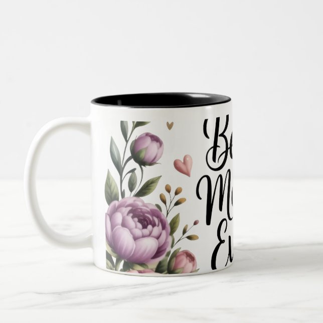 Café Em Dois Tons A melhor mãe já fez caneca de mãe (Esquerda)