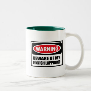 Café Em Dois Tons Advertir BEWARE de MINHA caneca FINLANDESA de