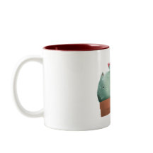 Amo Quem Você É Gato De Cactus — 11 Oz. Caneca
