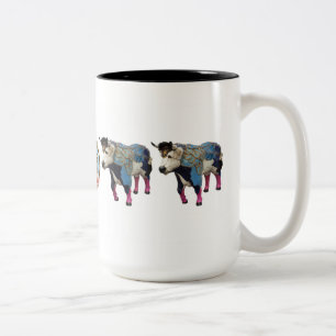 Café Em Dois Tons "ArtToro" caneca de 15 onças