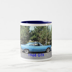 Café Em Dois Tons Caneca 1968 de Plymouth GTX