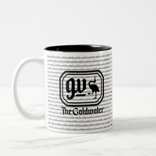 Café Em Dois Tons Caneca #2 de Covfefe da edição limitada de (Esquerda)