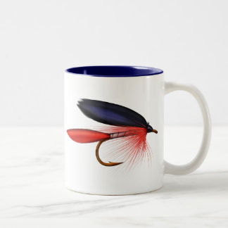 Café Em Dois Tons Caneca 5 de Fishermans da mosca